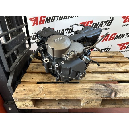 BLOQUE MOTOR COMPLETO ZDM1198WH DUCATI MONSTER 1200 S 2014-2016