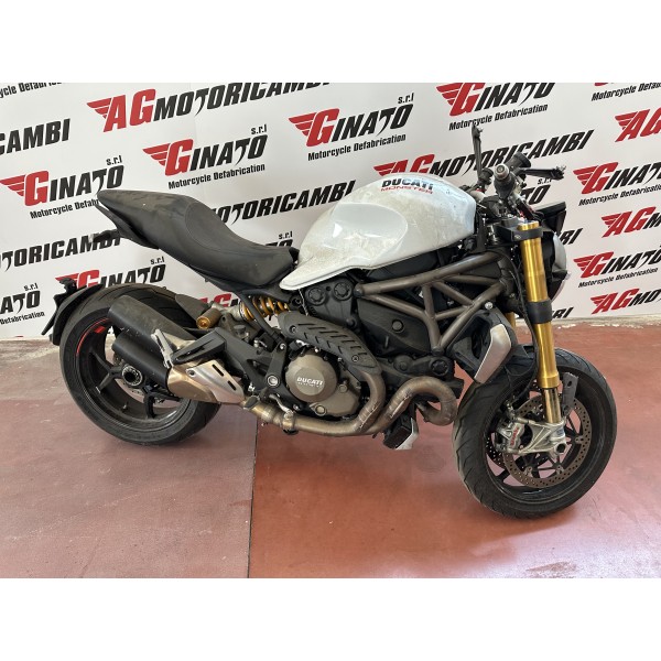 BLOCCO MOTORE COMPLETO ZDM1198WH DUCATI MONSTER...