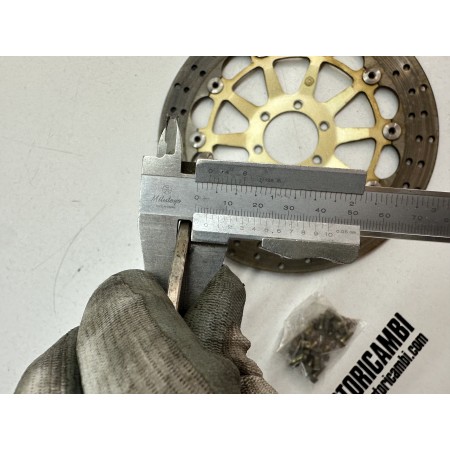 Pärchen vordere Bremsscheiben DUCATI MONSTER 620 ie 2001-2006