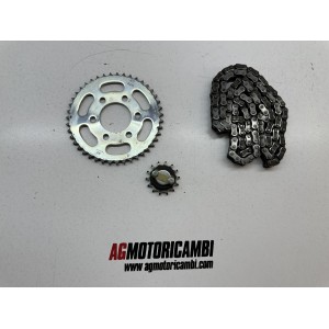 BENELLI BN 125 2018-2020-2024 BJ154FMI SPROCKET CHAIN KIT 2