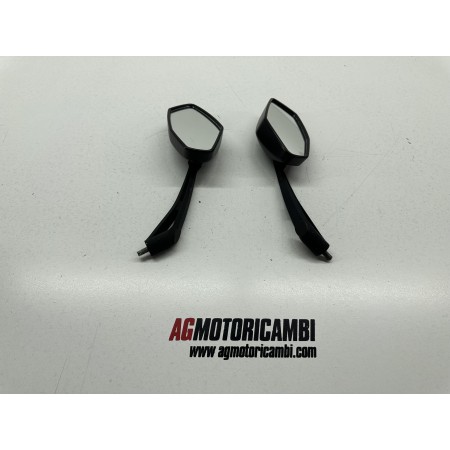 COPPIA SPECHIETTI RETROVISORI KSR TW 125 SM 2017-2020 GENERIC TRIGGER