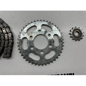 KIT CHAIN SPROCKET SPROCKET KSR TW 125 SM 2017-2020... 2