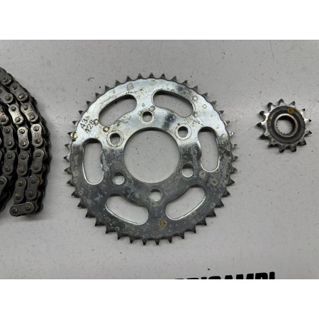 KSR TW 125 SM 2017-2020 GENERIQUE TRIGGER CHAIN SPROCKET SPROCKET CHAIN KIT