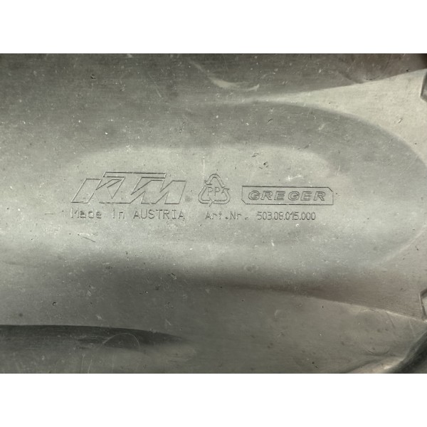 KTM EXC 400 SUPER MOTARD REAR FENDER PLATE...