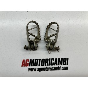 PAAR PEDALE RECHTS LINKS KTM EXC 400 SUPER MOTARD 2002-2004