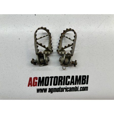PAIR PEDALS RIGHT LEFT KTM EXC 400 SUPER MOTARD 2002-2004