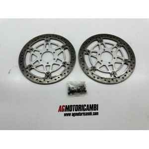 PAIRE DE DISQUES DE FREIN AVANT DUCATI MULISTRADA 620 ie...