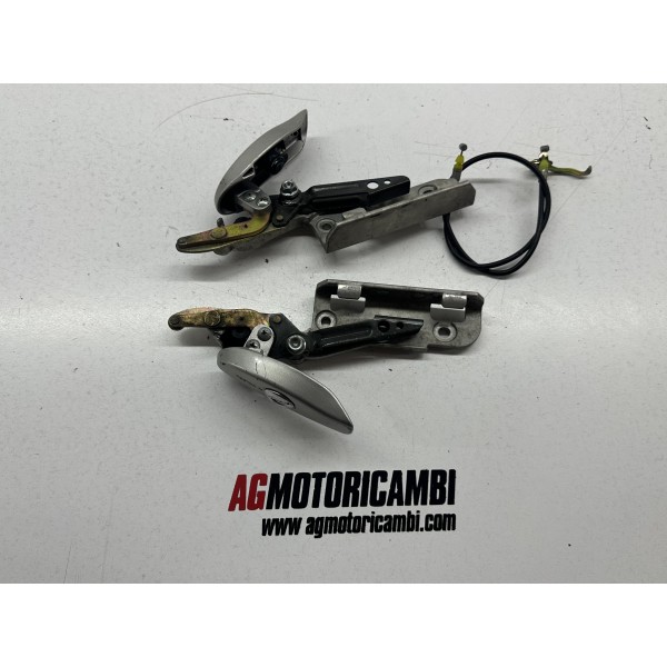 PAIR HOOKS LOCKS RIGHT LEFT TOPCASE HONDA PAN...