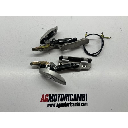 PAIR HOOKS LOCKS RIGHT LEFT TOPCASE HONDA PAN EUROPEAN ST1300 SC51 2002-2012
