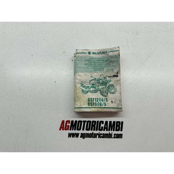 OWNER'S MANUAL SUZUKI GSF BANDIT 1200 S...