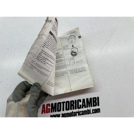 MANUAL DEL PROPIETARIO SUZUKI GSF BANDIT 1200 S 1996-2000 GV75A