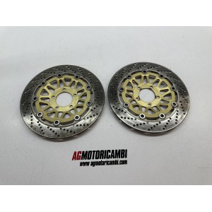 PAR DE DISCOS DE FRENO DELANTEROS SUZUKI GSF BANDIT 1200...