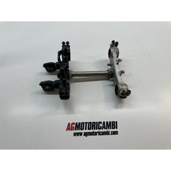 PAIR OF STEERING FORK PLATES HONDA TRANSALP XL...