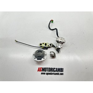 KIT SERRATURE BLOCCHETTI CHIAVE SUZUKI SV 650 1999-2001-2002