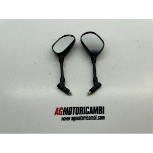 COPPIA SPECHIETTI RETROVISORI DX SX YAMAHA YBR 250 2006-2013 2