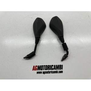 PAIR REARVIEW MIRRORS RIGHT LEFT APRILIA DORSODURO 900...