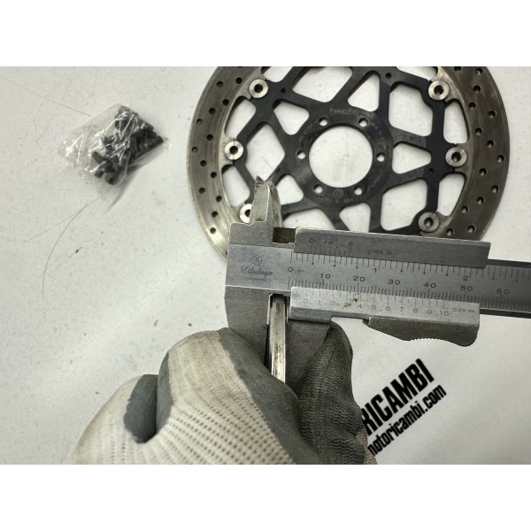 PAIR OF FRONT RIGHT BRAKE DISCS APRILIA...