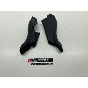 PAIR PLASTIC RUBBER TANK COVER RIGHT LEFT BMW R 850 R...