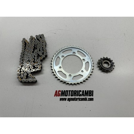 KIT CATENA CORONA PIGNONE YAMAHA YZF R1 2002-2003