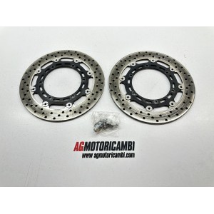 PAR DE DISCOS DE FRENO DELANTEROS YAMAHA YZF R1 2002-2003