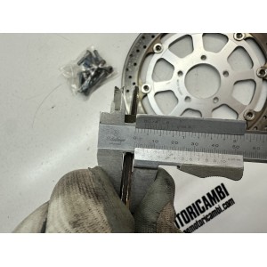 PAAR VORDERE BREMSSCHEIBEN SUZUKI GSXR GSX-R 1000 K1 2001... 2