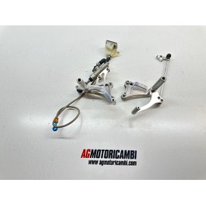 KIT PEDANE ARETTRATE VALTER MOTO CNC SUZUKI GSXR GSX-R...