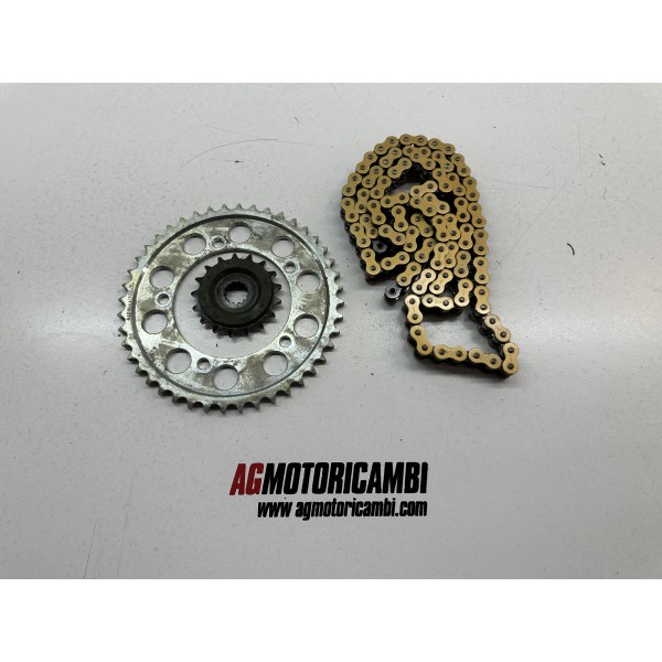 SUZUKI GSXR GSX-R 1000 K1 2001 2002 KIT CADENA...