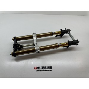 SUZUKI GSXR GSX-R 1000 K1 2001 2002 COMPLETE FRONT FORK 2