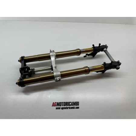 SUZUKI GSXR GSX-R 1000 K1 2001 2002 COMPLETE FRONT FORK