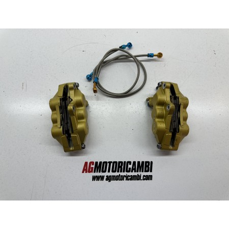 PAIR FRONT BRAKE CALIPERS SUZUKI GSXR GSX-R 1000 K1 2001 2002