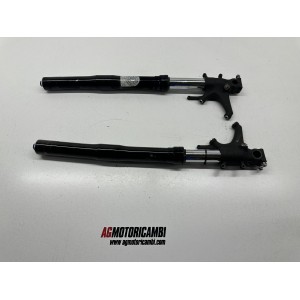 COPPIA PIEDINI STELI FORCELLA HONDA CBR 600 RR PC40...