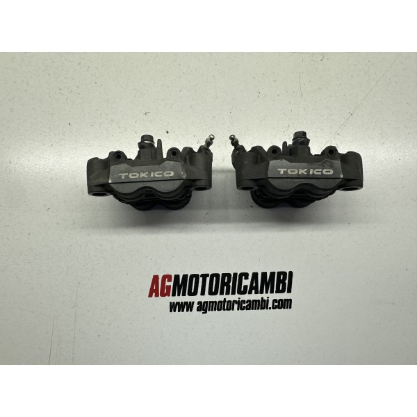 PAIR FRONT BRAKE CALIPERS HONDA CBR 600 RR PC40...