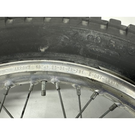 WHEEL REAR RIM FANTIC MOTOR TRIAL 125 FM 250 1981-1985