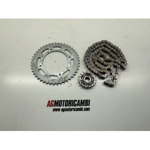 KIT CATENA CORONA PIGNONE YAMAHA XT 600 E 1996-2004