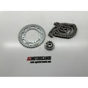 YAMAHA XT 600 E 1996-2004 KIT CHAINE PIGNON 2