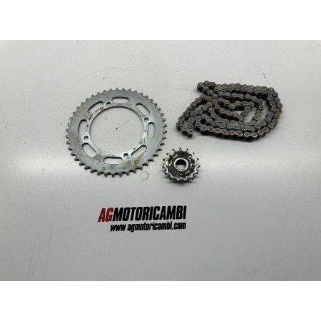KIT CATENA CORONA PIGNONE YAMAHA XT 600 E 1996-2004