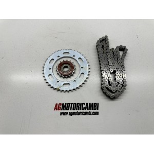 KIT CATENA CORONA PIGNONE YAMAHA TDM 850 1996-2002 4TX