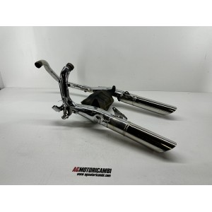 MARMITTA SCARICO COMPLETO KAWASAKI VN 750 A-D VULKAN...