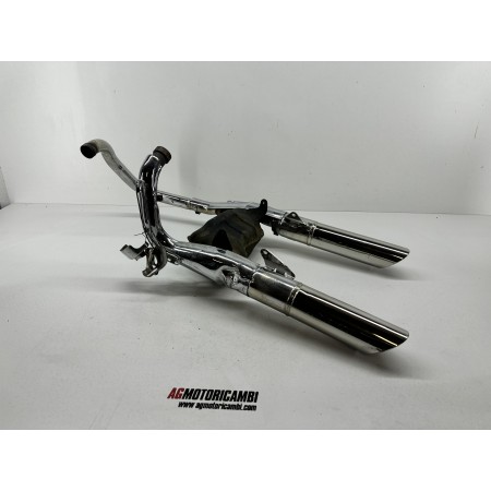 MARMITTA SCARICO COMPLETO KAWASAKI VN 750 A-D VULKAN 1986-1996