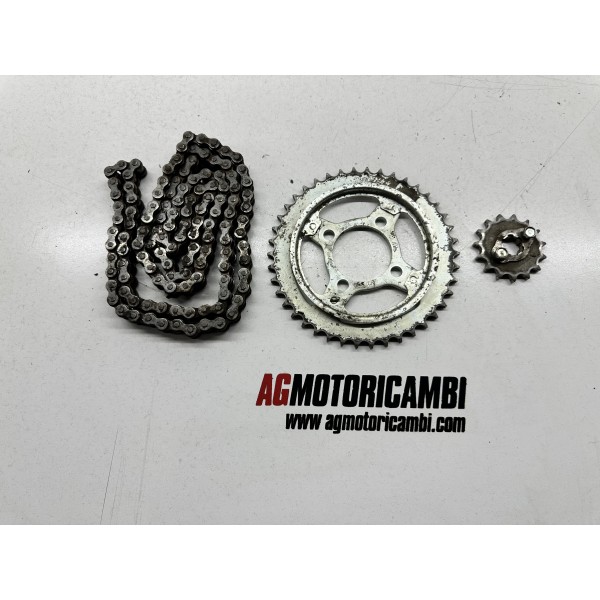 CHAIN SPROCKET CHAIN KIT HONDA CBR 125 4T...