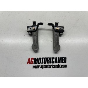 COPPIA PEDALINE PASSEGGERO DX SX KYMCO AGILITY PLUS...