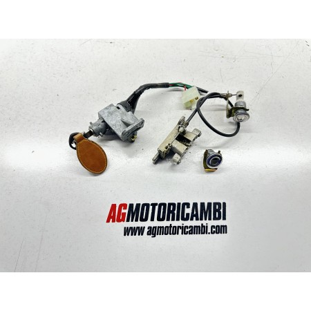 KIT SERRATURE BLOCCHETTI CHIAVI KYMCO AGILITY PLUS 200 i KF40B R16 2014-2017