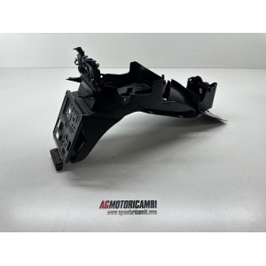 GUARDABARROS TRASERO PORTAPLACA YAMAHA YBR 250 2006-2013...