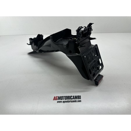 PORTE-PLAQUE GARDE-BOUE ARRIÈRE YAMAHA YBR 250 2006-2013 22000KM