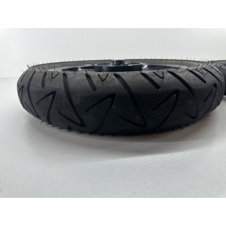 PAAR FELGEN MIT NEUEN REIFEN YAMAHA YBR 250 2006-2013 22000KM