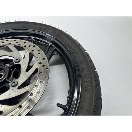 PAIRE DE JANTES AVEC PNEUS NEUFS YAMAHA YBR 250 2006-2013 22000KM