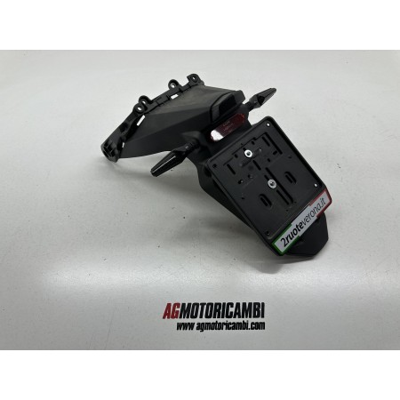 SUPPORT DE PLAQUE D'IMMATRICULATION GARDE-BOUE ARRIERE VOGE SFIDA XR1 ADV 125 2023-2026