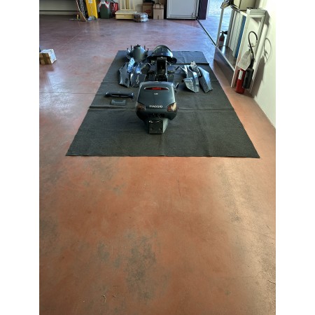 KIT CARENE PLASTICHE SCUDO FIANCHETTI PIAGGIO HEXAGON 125 150 180