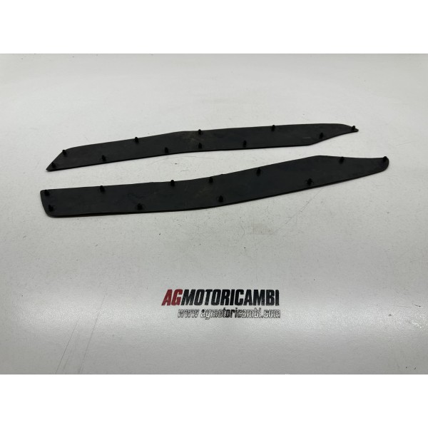 PAIR RUBBER FOOTPEG MATS HONDA JAZZ 250 2001-2006