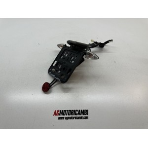 REAR LICENSE PLATE HOLDER BRACKET APRILIA SHIVER 900...